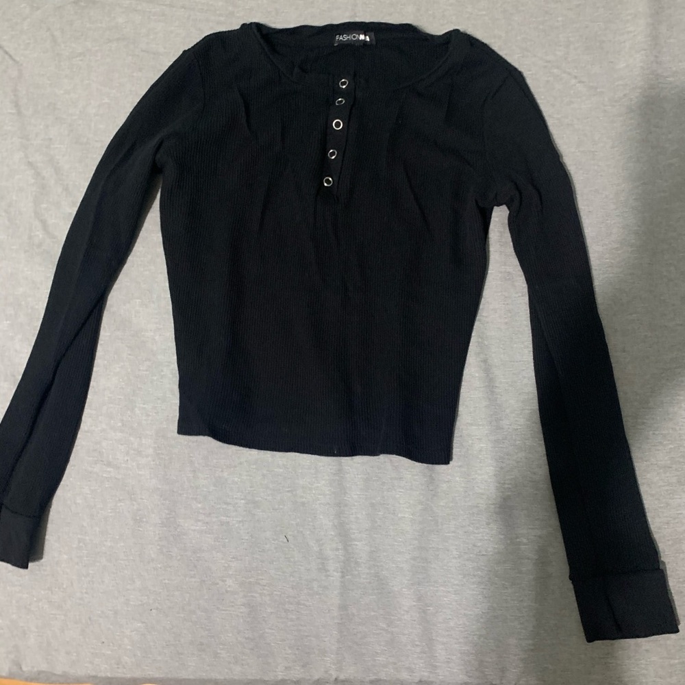 Fashion Nova Black Longsleeve